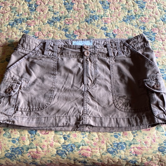 Abercrombie & Fitch Womens Skirt Mini Pockets Utility Size 6 Beautiful Retro. - Picture 1 of 7